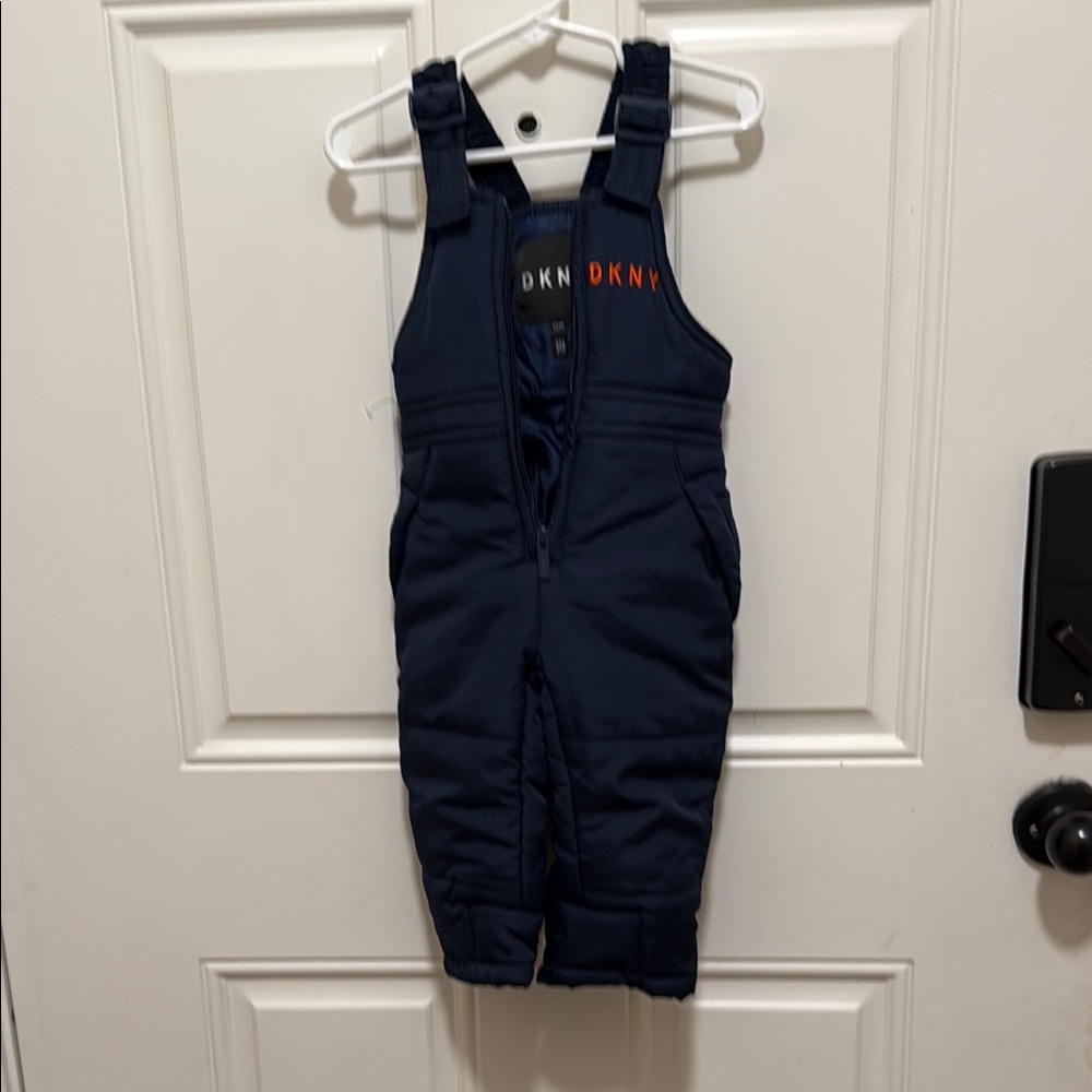 DKNY Kids Dark Blue Overalls